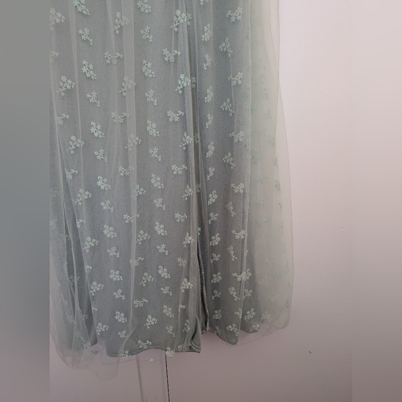 Soieblu Mint Green Floral Maxi Dress - Picture 4 of 11